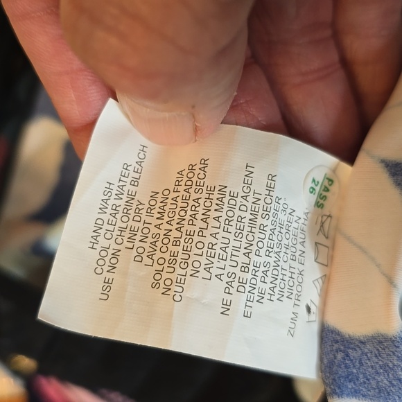 $5 ADD TO BUNDLE Swim Solutions Womens Floral Tankini Top Multicolor 8 BIN X - Picture 14 of 14